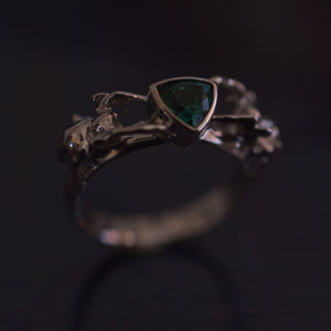 Itsy Bitsy Spider Engagement Ring