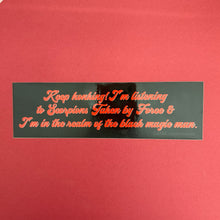 Scorpions - Keep honking bumper sticker