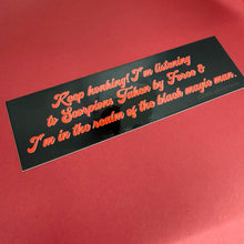 Scorpions - Keep honking bumper sticker