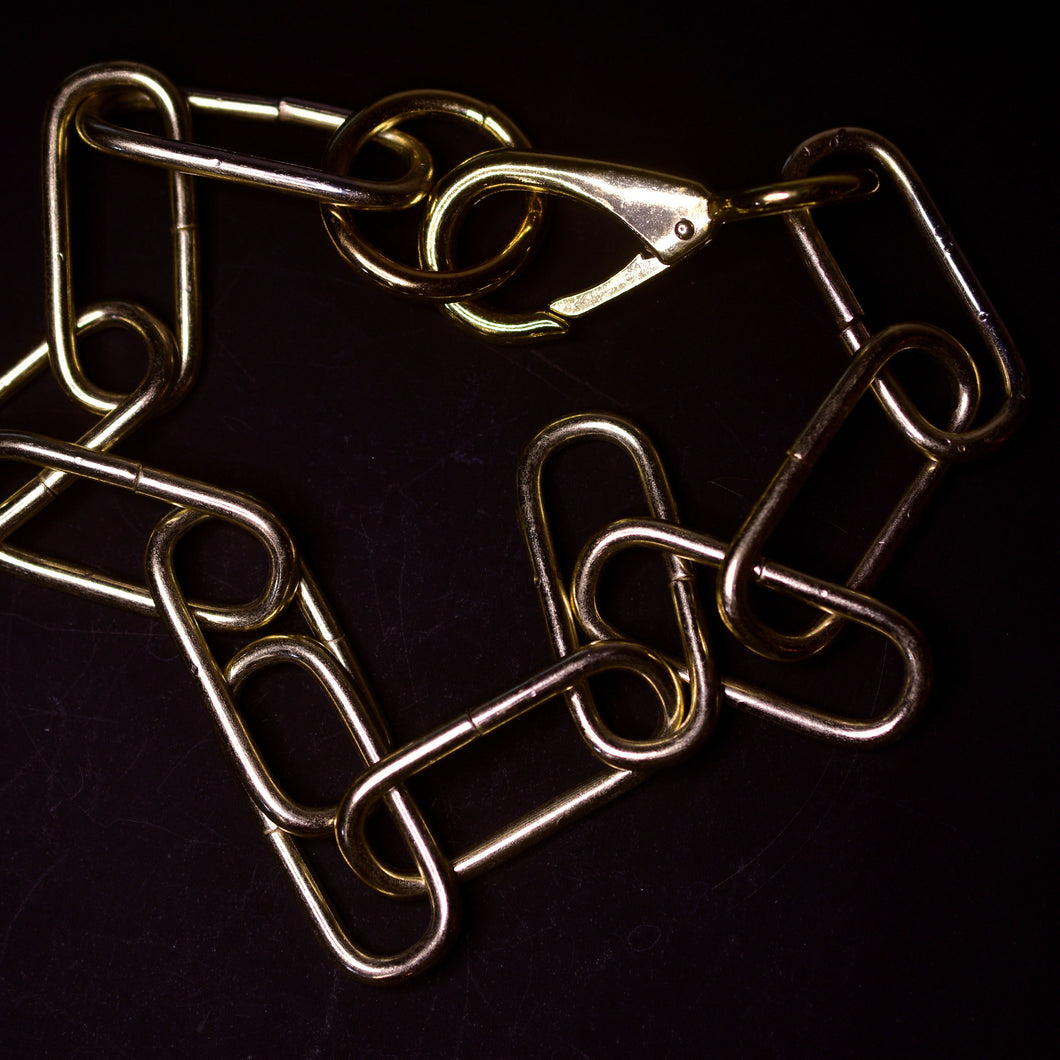 Chunky Gold Chain Necklace One of a Kind