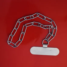 Phone Tether - Stainless Silver Chain