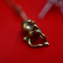 Itsy bitsy spider drop earring