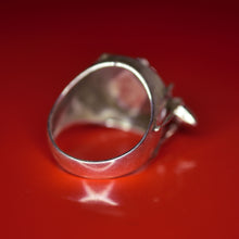 Black Widow Signet Ring - Size 10
