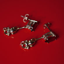 Itsy Bitsy Spider Garnet Studs