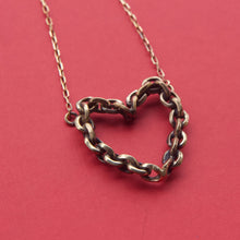 Chained heart necklace