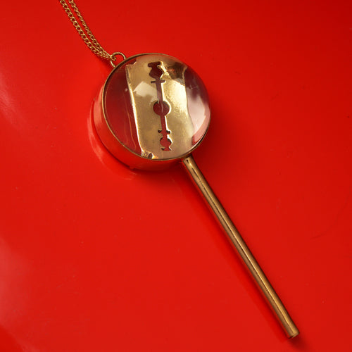 I want candy - Razor Pop Necklace