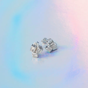 Devils Luck 666 Dice - Stud Earrings
