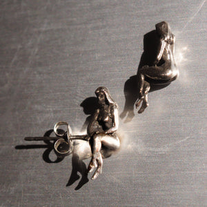 Fatal Stud Earrings (Nude woman)