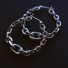 UFO Hoop Earrings - Chain