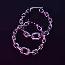 UFO Hoop Earrings - Chain