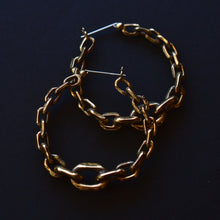 UFO Hoop Earrings - Chain
