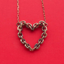 Chained heart necklace