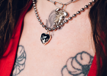 Flaming Heart Necklace