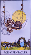 Ace of Pentacles // Coin Necklace