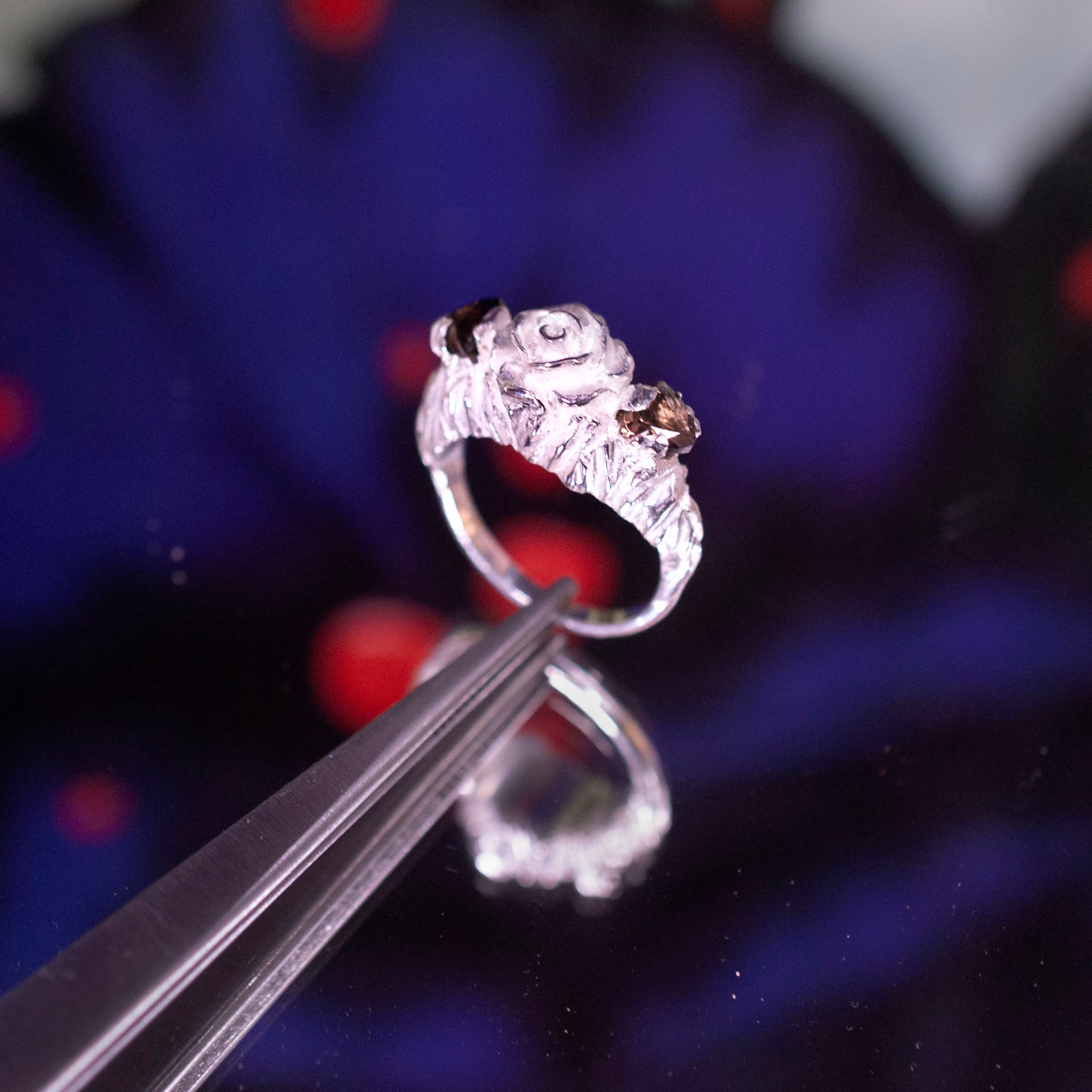 Buy Rose Ring, Sterling Silver, Rose Jewelry Online in India - Etsy