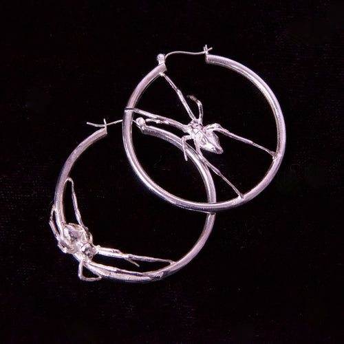 Black Widow Hoops