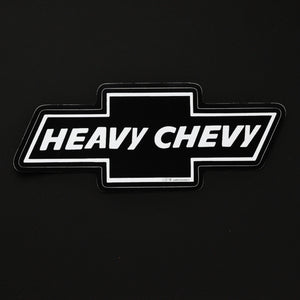 Heavy Chevy Bumper Sticker
