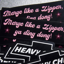 Merge like a Zipper, ya Ding Dong