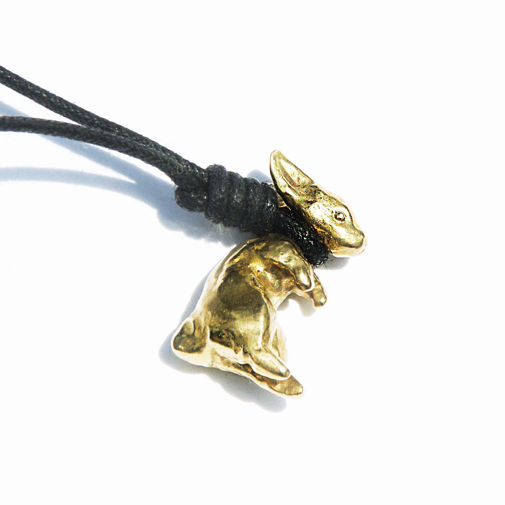 Snared Rabbit Necklace