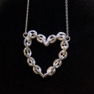 Chained heart necklace