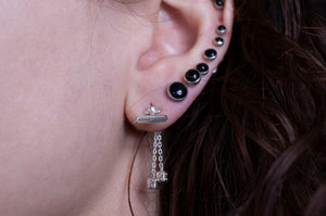 Retrospect Rear View Mirror Earrings