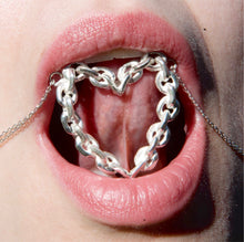 Chained heart necklace