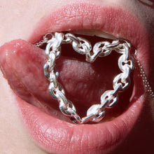 Chained heart necklace